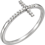 Amazing Oblique Cross Ring - Cailin's