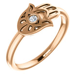 Haute Hamsa diamond Ring - Cailin's