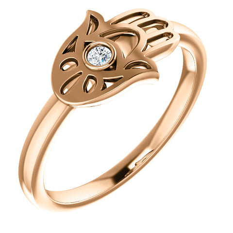 Haute Hamsa diamond Ring - Cailin's