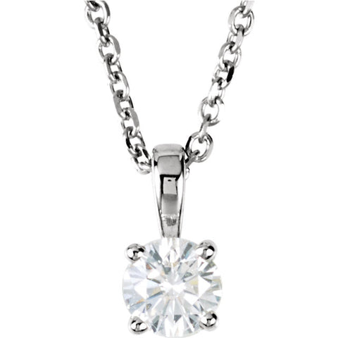 14K White Gold Diamond Necklace - Cailin's