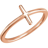Amazing Oblique Cross Ring - Cailin's
