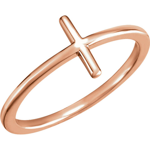 Amazing Oblique Cross Ring - Cailin's
