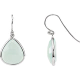 Sterling Silver Quartz Earrings - Cailins | Fine Jewelry + Gifts