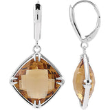 Sterling Silver Quartz Earrings - Cailins | Fine Jewelry + Gifts