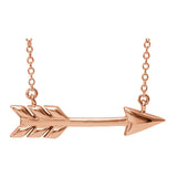 Classic Straight Arrow Necklace - Cailin's