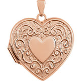 Heart Shape Photo Locket - Cailin's