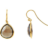 Sterling Silver Quartz Earrings - Cailins | Fine Jewelry + Gifts