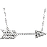 Classic Straight Arrow Necklace - Cailin's