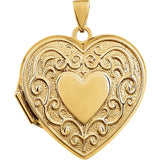 Heart Shape Photo Locket - Cailin's