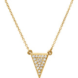 Triangle Necklaces - Cailin's