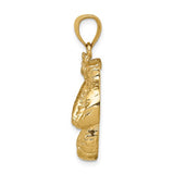 14K Yellow Gold Boxing Gloves Necklace Charms - Cailin's