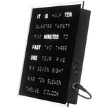 The Infamous Light Up Word Clock - Cailin's