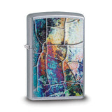 Chrome Zippo Pop Art II - Cailin's
