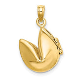 14K Yellow Gold Fortune Cookie Charm - Cailin's
