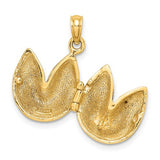 14K Yellow Gold Fortune Cookie Charm - Cailin's