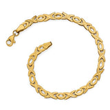 14K Yellow Gold Love Kisses XO Bracelet - Cailin's