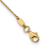 14K Gold Two Tone Triangle Trifecta Necklace - Cailin's