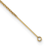 14K Gold Two Tone Triangle Trifecta Necklace - Cailin's