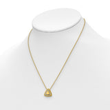 14K Gold Two Tone Triangle Trifecta Necklace - Cailin's