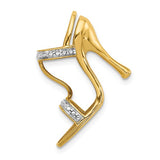 14K Gold Fashion High Heel Necklace Charms - Cailin's