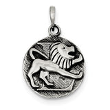 925 Sterling Silver Antique Zodiac Horoscope Necklace Charms - Cailin's