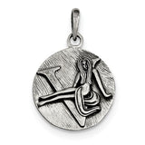 925 Sterling Silver Antique Zodiac Horoscope Necklace Charms - Cailin's