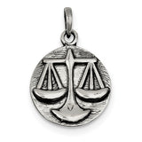 925 Sterling Silver Antique Zodiac Horoscope Necklace Charms - Cailin's