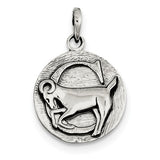 925 Sterling Silver Antique Zodiac Horoscope Necklace Charms - Cailin's