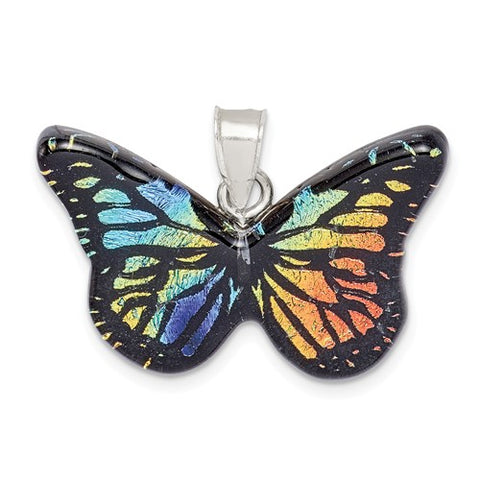925 Sterling Silver Amazing Butterfly Necklace Charm - Cailin's