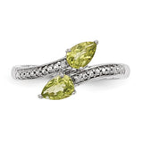The Luxury Extreme Peridot Diamond Ring - Cailin's