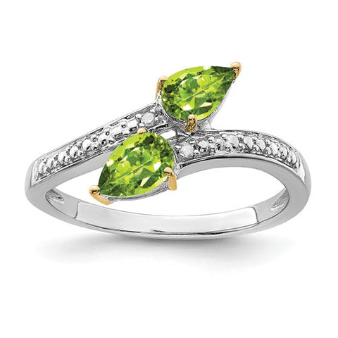 The Luxury Extreme Peridot Diamond Ring - Cailin's