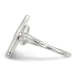 925 Sterling Silver ZigZag Heartbeat Ring - Cailin's