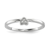 925 Sterling Silver 4 Leaf Clover CZ Rings - Cailin's