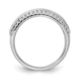 925 Sterling Silver Regal Rainbow CZ Ring - Cailin's