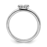 925 Sterling Silver Colour Me Fancy Horseshoe diamond Rings - Cailin's