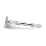 925 Sterling Silver Colour Me Fancy Horseshoe diamond Rings - Cailin's