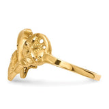 14K Yellow Gold Ocean Life Ring - Cailin's