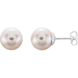 Sterling Silver Freshwater Culture Pearl Earrings - Cailin's