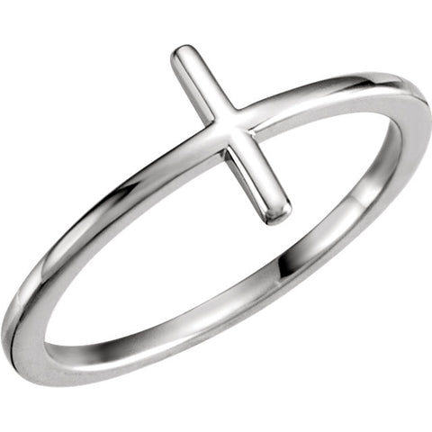 Amazing Oblique Cross Ring - Cailin's
