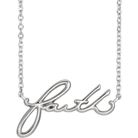 Faith For The Faithful Necklace - Cailin's