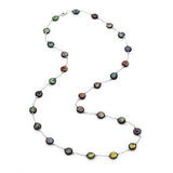 Sterling Silver Black Coin Pearl Necklace - Cailin's