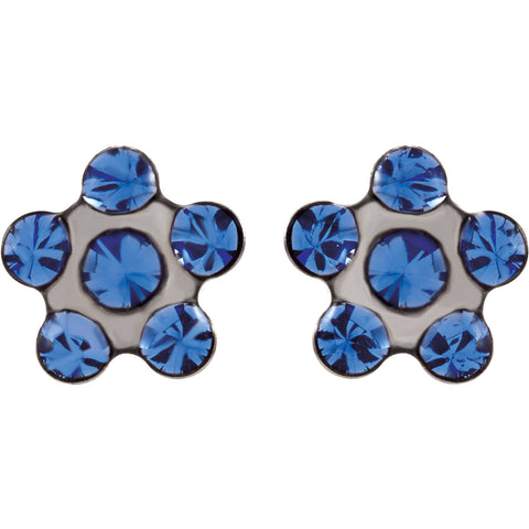 Flower Accent Inverness Earrings - Cailin's