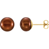 Freshwater Color Pearl Post Earrings - Cailins | Fine Jewelry + Gifts