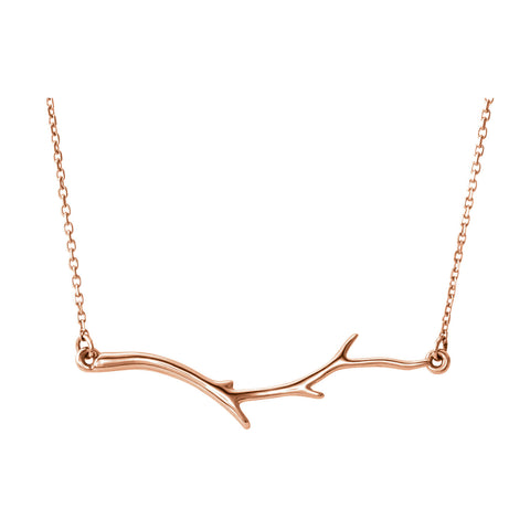 Tree Branch Bar Necklace - Cailin's
