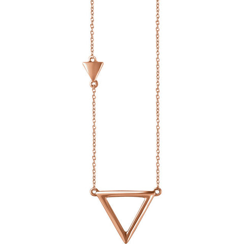 Triangle Necklaces - Cailin's