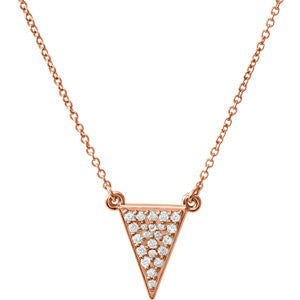 Triangle Necklaces – Cailin's Fine Jewelry Gifts