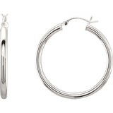 Sterling Silver Hoop Earrings - Cailins | Fine Jewelry + Gifts