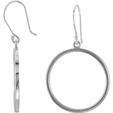 Classic Circle French Wire Earrings - Cailins | Fine Jewelry + Gifts