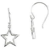 Open Star Post Earrings - Cailin's