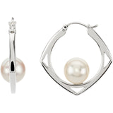 Sterling Silver Freshwater Pearl Earrings - Cailins | Fine Jewelry + Gifts